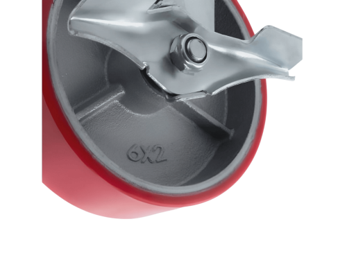 SCPB 63 колесо полиуретановое большегрузное с поворотной площадкой и тормозом