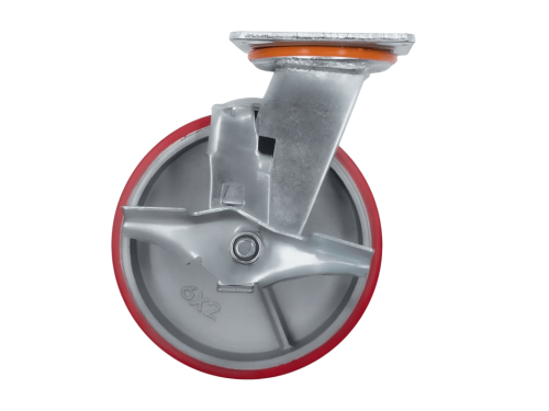 SCPB 63 колесо полиуретановое большегрузное с поворотной площадкой и тормозом