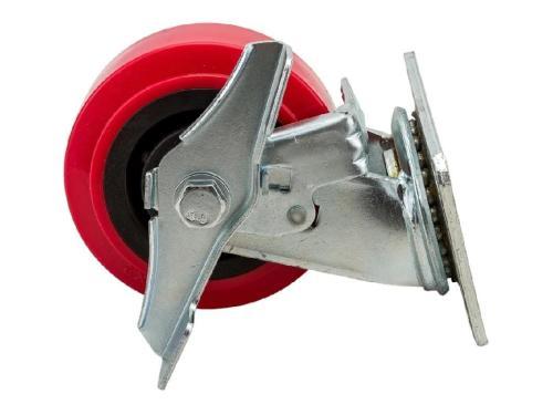 SCpnb 55 колесо полиуретановое большегрузное с поворотной площадкой и полиамидным ободом