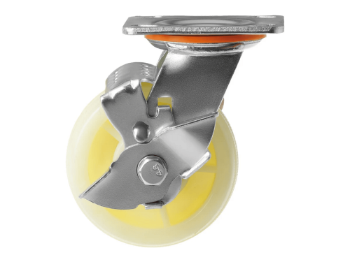 SCdbn 55 колесо нейлоновое большегрузное с поворотной площадкой и тормозом