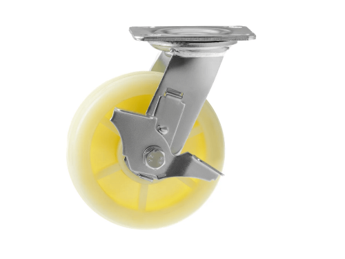 SCdbn 63 колесо нейлоновое большегрузное с поворотной площадкой и тормозом