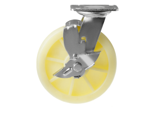 SCdbn 80 колесо нейлоновое большегрузное с поворотной площадкой и тормозом