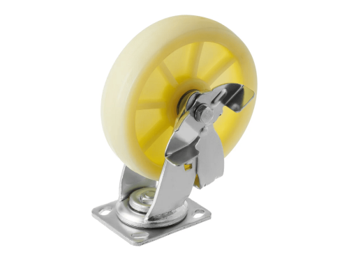 SCdbn 80 колесо нейлоновое большегрузное с поворотной площадкой и тормозом