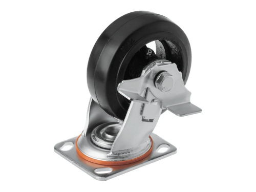 SCDB 55 колесо чугунное большегрузное с поворотной площадкой и тормозом