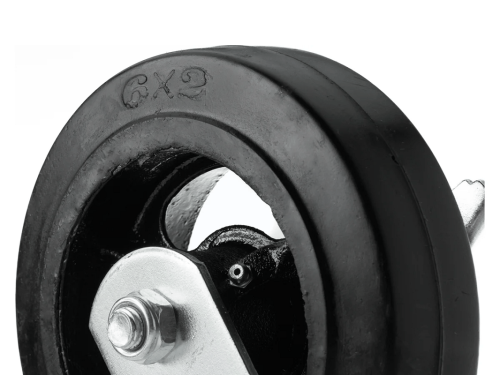 SCDB 63 колесо чугунное большегрузное с поворотной площадкой и тормозом