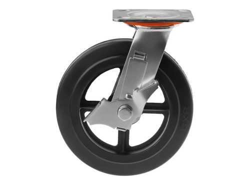 SCDB 85 колесо чугунное большегрузное с поворотной площадкой и тормозом