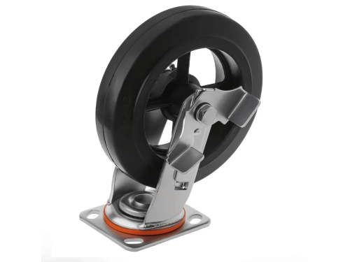 SCDB 85 колесо чугунное большегрузное с поворотной площадкой и тормозом