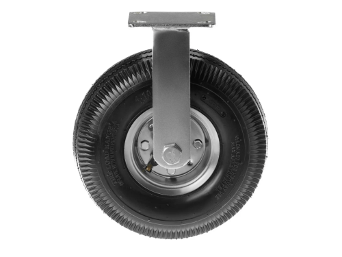 PRF 85 колесо пневматическое 3.50-4 с неповоротной площадкой и металлическим ободом