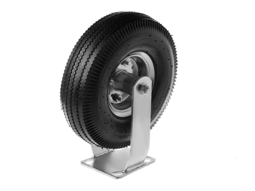 PRF 85 колесо пневматическое 3.50-4 с неповоротной площадкой и металлическим ободом