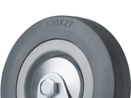 SCgb 55 колесо аппаратное с поворотной площадкой и тормозом и втулкой скольжения