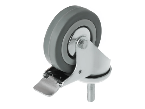 SCtgb 93 колесо аппаратное с болтом М10 и тормозом