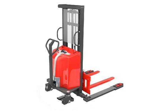 Штабелер с электроподъёмом NOBLELIFT SPM 1030W с раздвижными опорными вилами 1т 3м