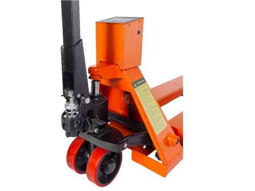 Тележка гидравлическая TOR CBY-CW2 3000 с весами и полиуретановыми колесами 3т