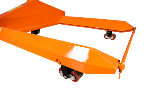 Тележка гидравлическая TOR ZT 2500 для рулонов диаметром 550-750мм 2.5т