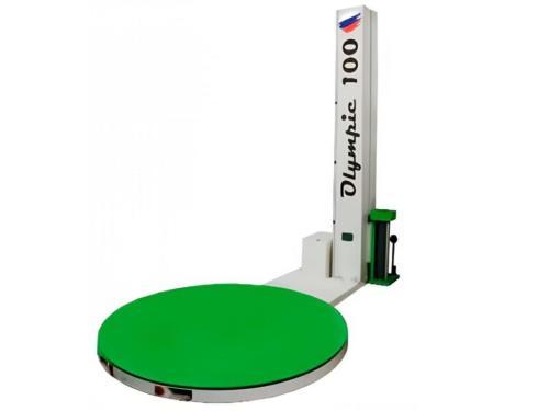 Паллетоупаковщик полуавтоматический Olympic 100-2000кг/1.5м/2500мм каретка с предрастяжением пленки 300%