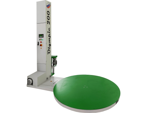 Паллетоупаковщик полуавтоматический Olympic 200-2000кг/1.65м/2500мм каретка с предрастяжением пленки 200%