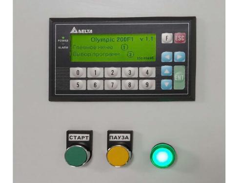 Паллетоупаковщик полуавтоматический Olympic 200-2000кг/1.65м/3000мм каретка с предрастяжением пленки 200% и опцией ВЕСЫ