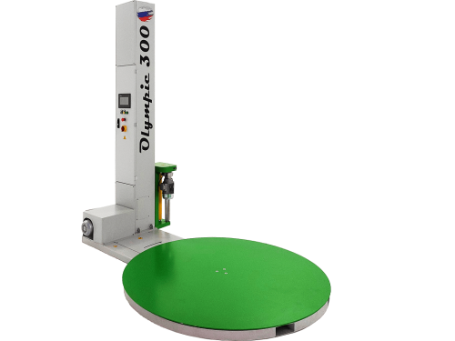 Паллетоупаковщик полуавтоматический Olympic 300-2000кг/1.65м/2000мм каретка с предрастяжением пленки 200%