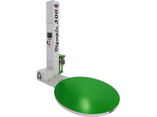 Паллетоупаковщик полуавтоматический Olympic 300-2000кг/1.65м/2000мм каретка с предрастяжением пленки 200%