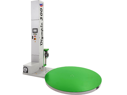 Паллетоупаковщик полуавтоматический Olympic 300-2000кг/1.65м/2500мм каретка с предрастяжением пленки 250%