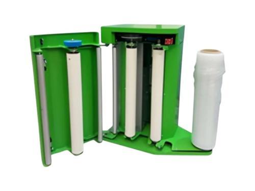 Паллетоупаковщик полуавтоматический Olympic 300-2000кг/1.65м/2500мм каретка с предрастяжением пленки 400%