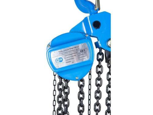 Таль ручная цепная ТРШC PRO TOR 10т 9м