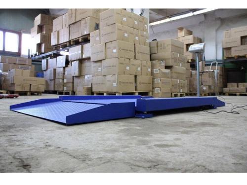 Весы низкопрофильные ВСП4-Н с пандусам