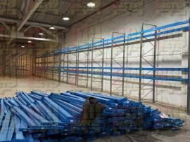 Сборка паллетных стеллажей