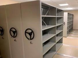 Сборка мобильных стеллажей