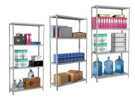 Архивные стеллажи с разборной стойкой