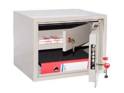 Металлический бухгалтерский шкаф КБС-02т с трейзером