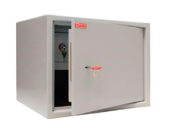 Металлический бухгалтерский шкаф КБС-02тн с трейзером