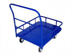 Тележка платформенная ТПБ-4 800х1400 с бортом 150 мм