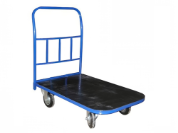 Тележка платформенная ТПР-1 500х800 с резиновым покрытием