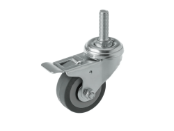 SCtgb 25 колесо аппаратное с болтом М10 и тормозом