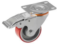 SCPB 93 колесо полиуретановое большегрузное с поворотной площадкой и тормозом