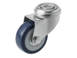 SChv 25 колесо мебельное под болт М10 и покрытием из поливинилхлорида