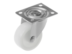 SCpp 15 колесо мебельное полипропиленовое с поворотной площадкой