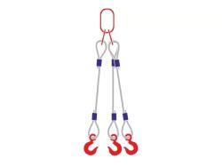 Строп канатный трехветвевой с тремя крюками 3СК