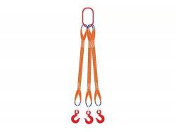 Строп текстильный трехветвевой с тремя крюками 3СТ