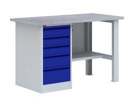 Однотумбовый металлический верстак ВП-3T/1.2 - Инструкция по сборке верстаков ВП