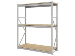 Стеллаж грузовой 2500х2000х1000 мм 3 яруса с ДСП настилом