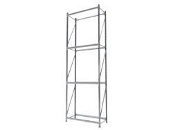 Стеллаж грузовой 3500х1500х800 мм 4 яруса без настила