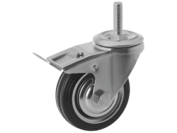 SCtb 93 колесо промышленное с болтом М10 и тормозом