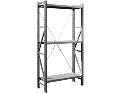 Стеллаж MS U 2000х1000х400 мм 3 полки