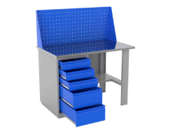 Верстак однотумбовый ВС-1600/Т2/0 (№620)