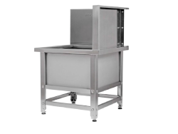 Ванна МОП с угловой облицовкой ВМСн-Г NORMA Zn (ножка угловая)