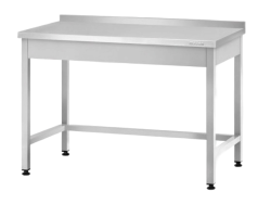 Стол производственный СПРп PROFI INOX (полка обвязка/ножка профильная труба)
