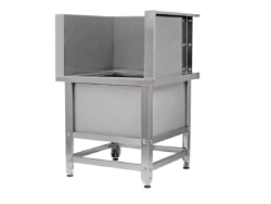 Ванна МОП с П-образной облицовкой ВМСн-Г NORMA Zn (ножка угловая)