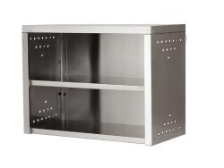 Полка навесная закрытая ПНЗн NORMA INOX полка перфорированная